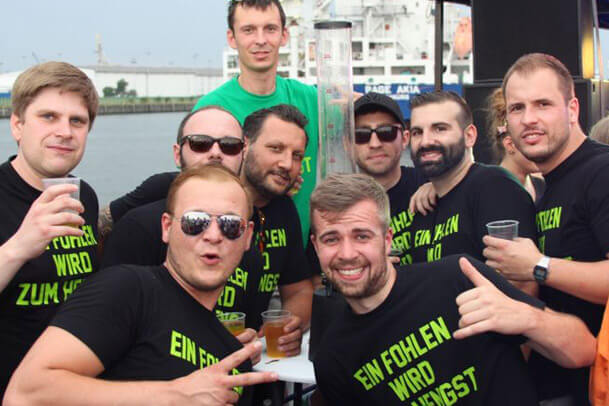 Karten für die Bootsparty in Hamburg